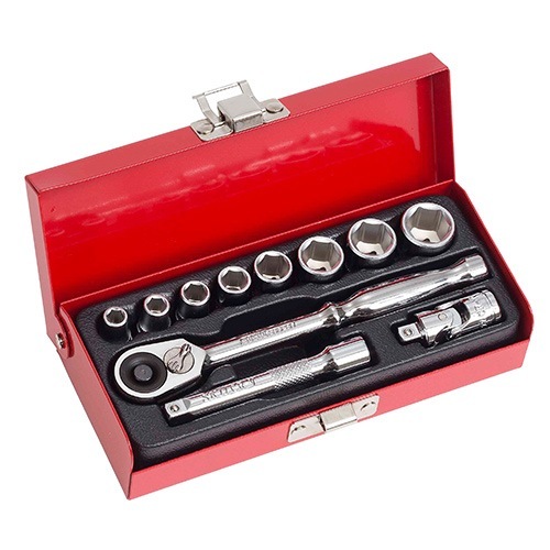 藤原産業 SK11 1/4ソケットレンチセット TS-211M 11PCS 72山ギア採用の