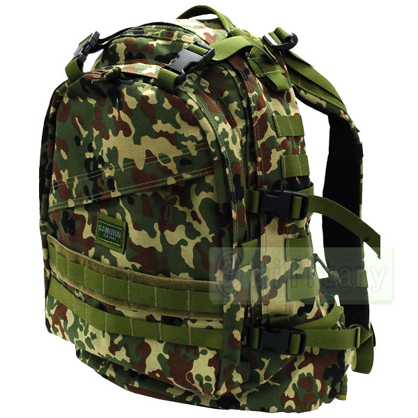 SAMURAI GEAR 3-D バックパック 自衛隊迷彩 | エアガン,ミリタリー用品