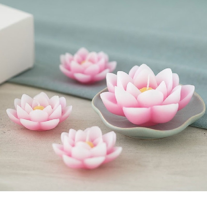 カメヤマのご進物 『清蓮灯(せいれんとう) 蓮花のローソク』 | 取扱い