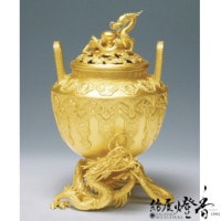 香炉/香器『高岡銅器【金鶏鳥香炉】銀製/青鳳作』竹中銅器 | 取扱い