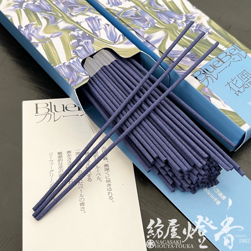 お線香『花風プラチナ-Kafuh PLATINA-【ブルーベル-Blue Bell-/50g】短