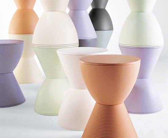 Kartell】 プリンスアハ（PRINCE AHA）｜砂時計｜スツール｜省スペース