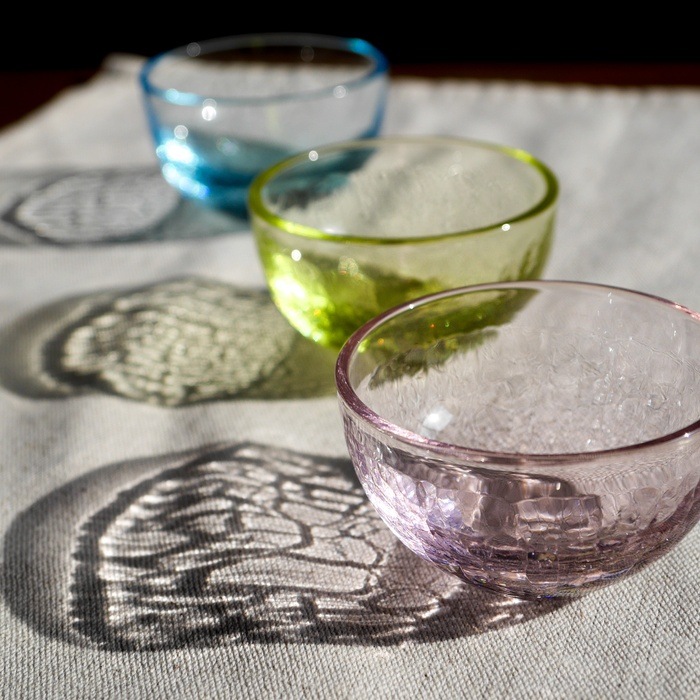 氷の華 豆ボウル | 北一硝子 まごころお届け便