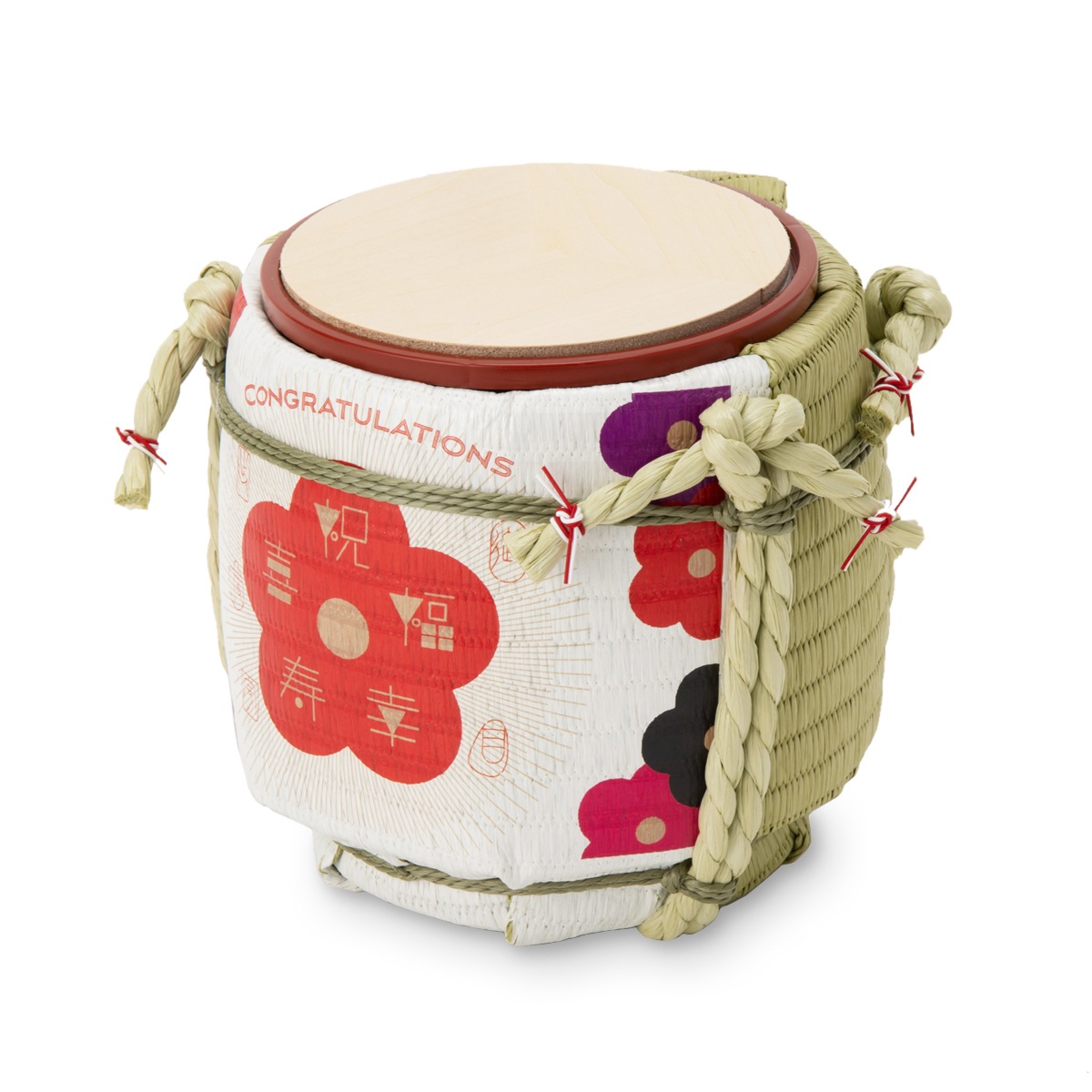 ミニ鏡開きセット◇ミニ鏡開きセット 古希｜明治創業菰樽専門店岸本吉