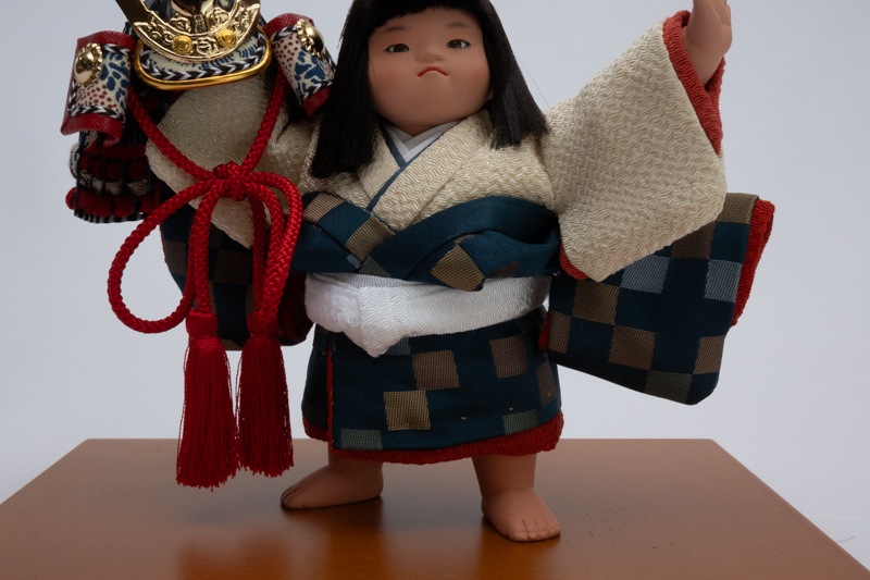 五号金太兜 | 衣裳着ケース | ひな人形、五月人形の幸一光 公式