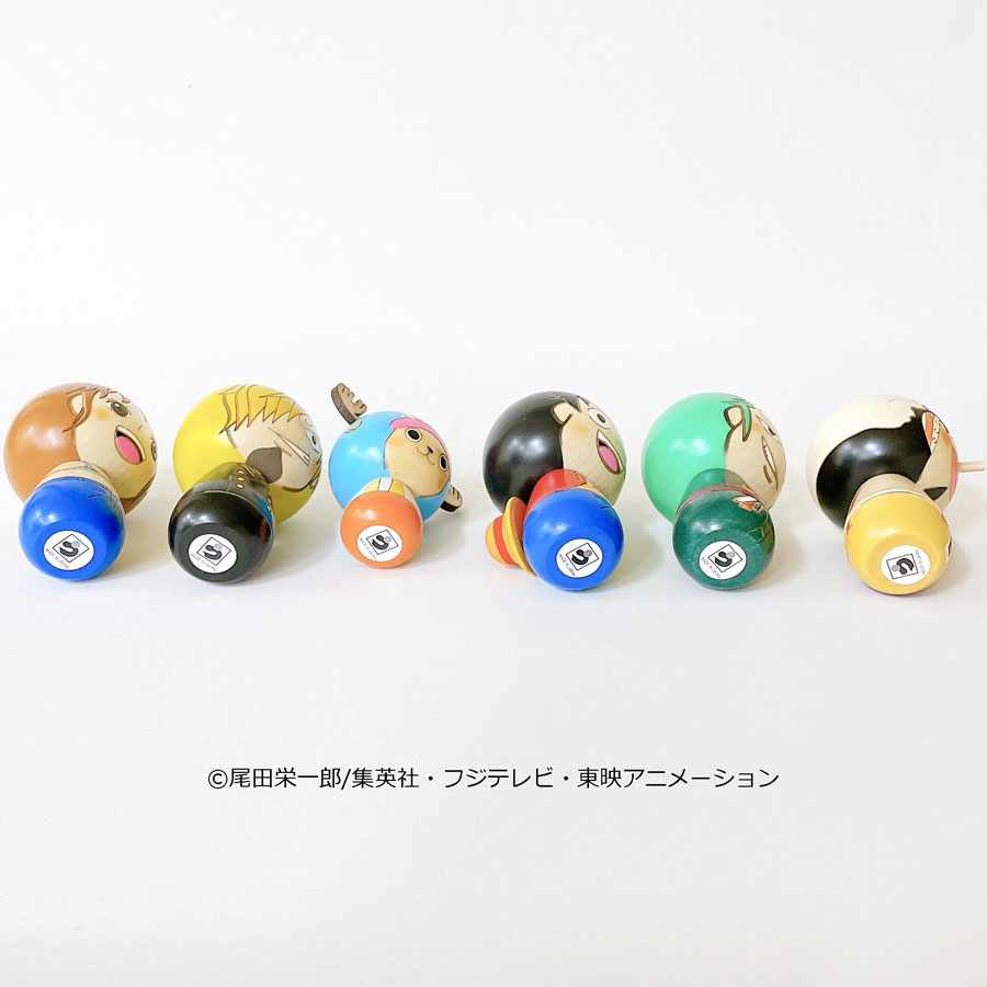 ワンピースこけし [ゾロ] by 卯三郎こけし | 日本のキャラクターこけし