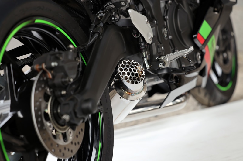 Ninja ZX-25R用 SP忠男 POWERBOX フルエキマフラーSP | Kawasaki