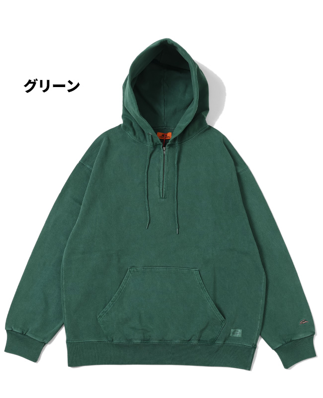 クリフメイヤー[公式] ヘビーウェイトピグメントハーフZIP MENS