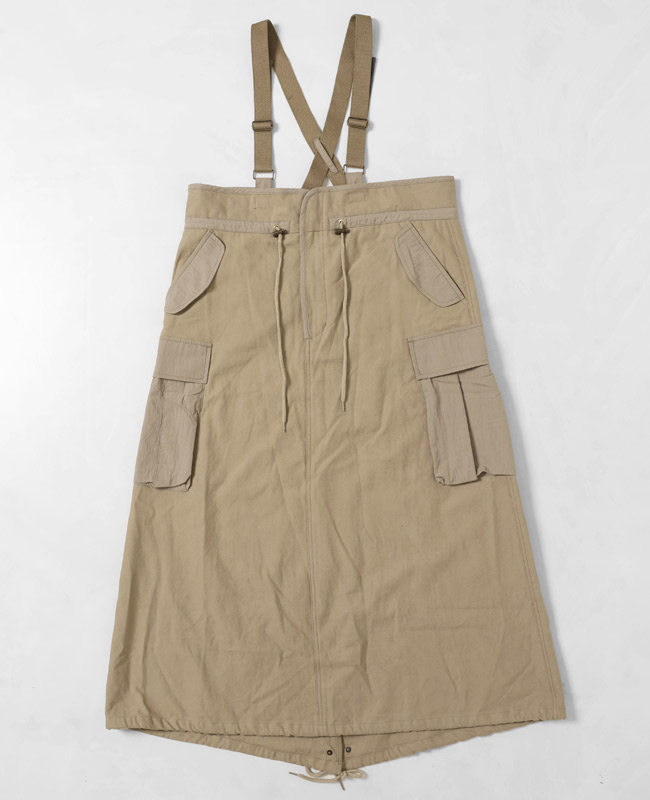 クリフメイヤー[公式] ミリタリーサスペンダースカート LADYS 2425121L