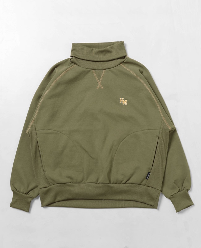 BigZipパーカー 【WILD THINGS】 レディー パーカー【L】オリーブ