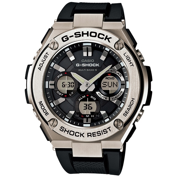 カシオGショック Gスチール ソーラー電波腕時計 CASIO G-SHOCK G