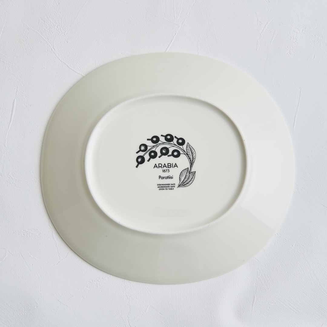 ARABIA】 パラティッシ オーバルプレート 25cm イエロー｜キッチン用品