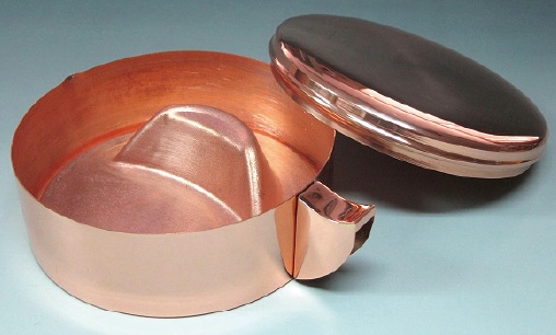 銅製墨池 （HO7152）｜書道用品の半紙や筆、墨などをお探しならキョー和