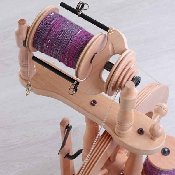 アシュフォード トラベラー3紡毛機 白木 組立キット ＜紡ぎ 紡ぎ車