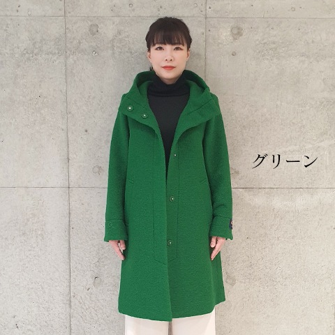 Autumn/Winter 【Mac＆Co.】イタリアウールフーデットコート 【9435790