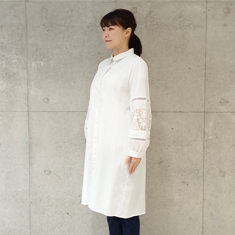 2024 Spring 袖刺繍ロングブラウス【67297】 | すべての商品