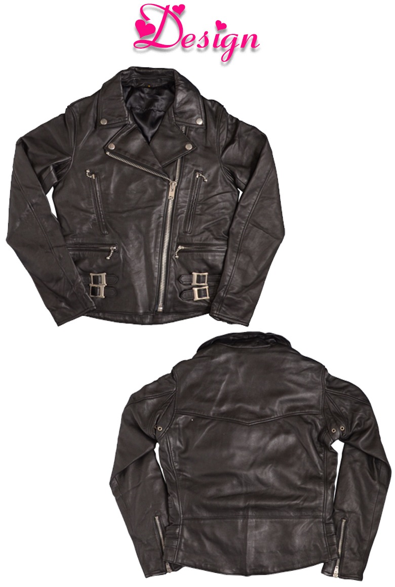 送料無料】CLEVER DECOR(クレバーデコル)ダブルレザージャケット CDL