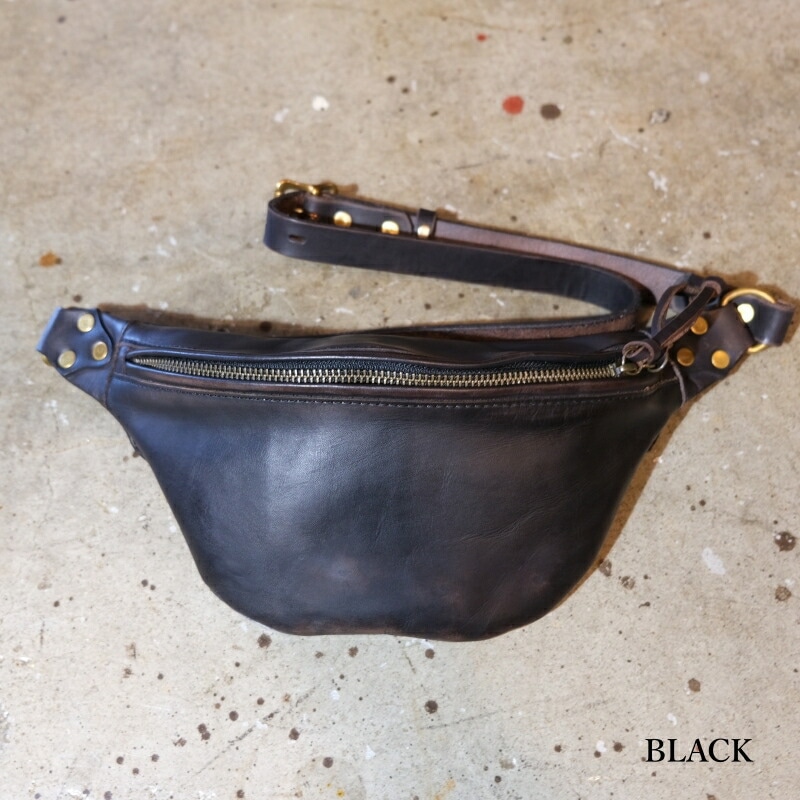 VASCO ヴァスコ【VS-242L】【LEATHER WAIST BAG -SMALL】レザー