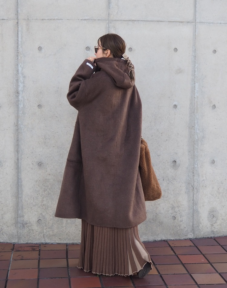 hooded duffle long coat | OUTER | LAULEN（ローレン）