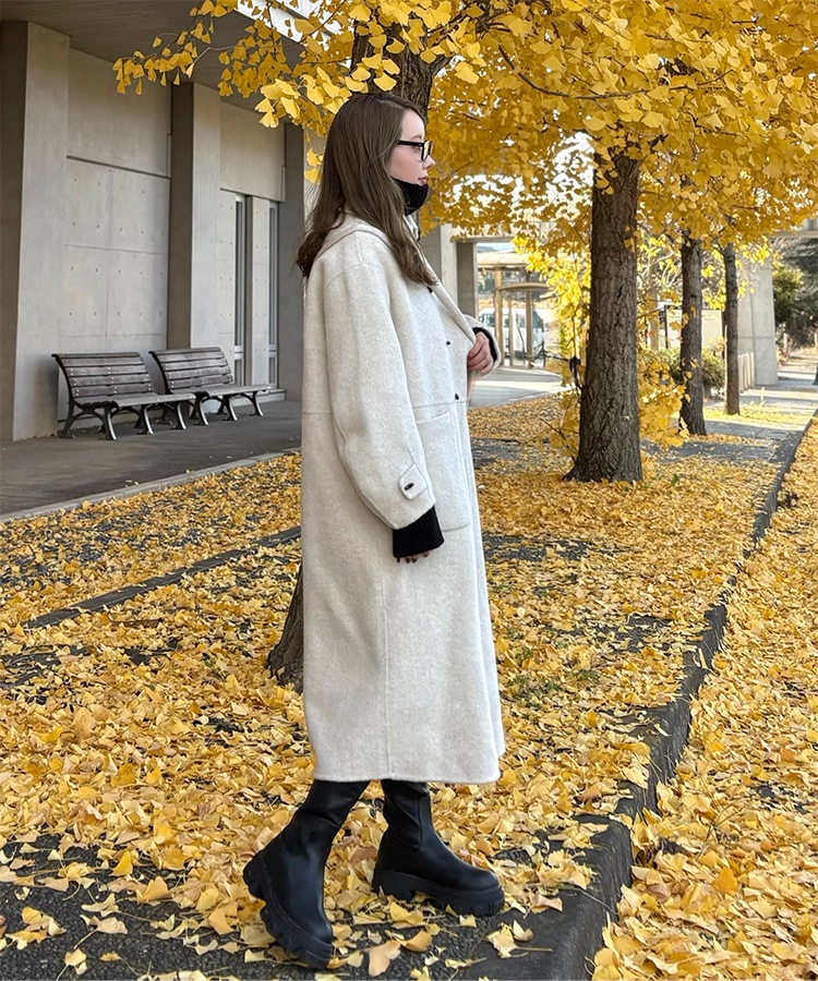 toggle button double breasted coat | OUTER | LAULEN（ローレン）