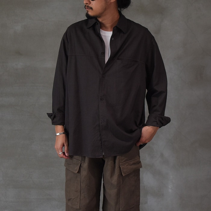 50%OFF】(kon-sh03243) / kontor(コントール) / LONG SLEEVE SEAM