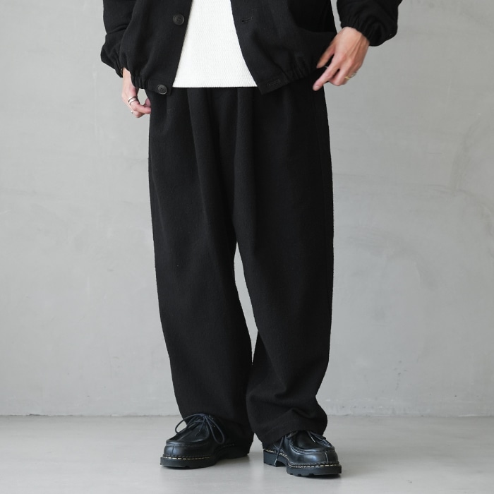 20%OFF】(ys-25aw-19) YOKOSAKAMOTO(ヨーコサカモト) /DOUBLE PLEATED