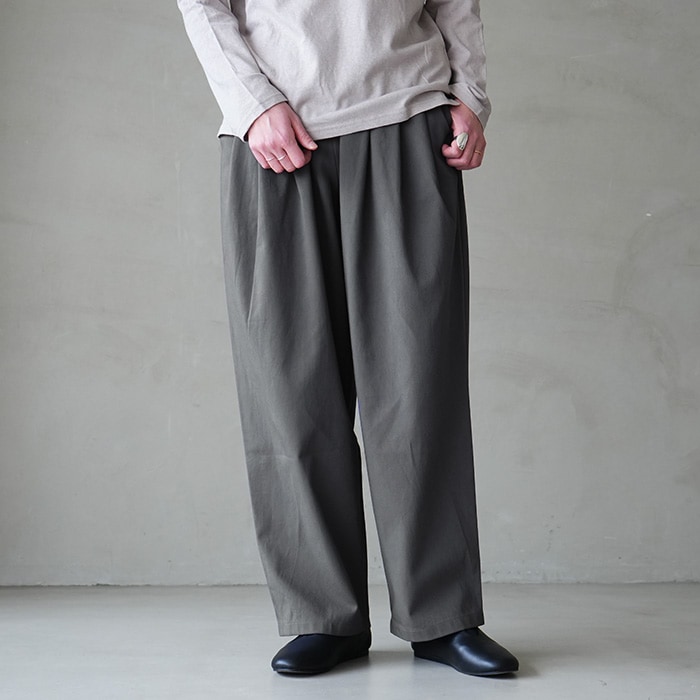 □(e253k092) / evam eva (エヴァムエヴァ) / press wool robe(プレス