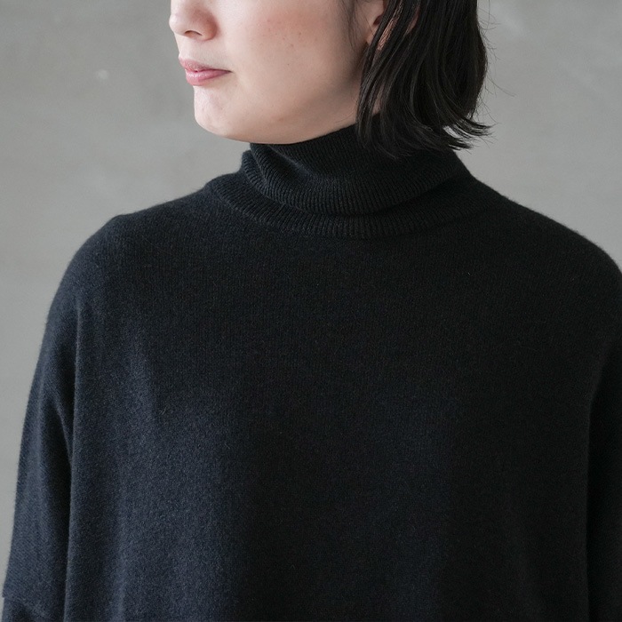 e223k133) / evam eva (エヴァムエヴァ) / cashmere turtleneck