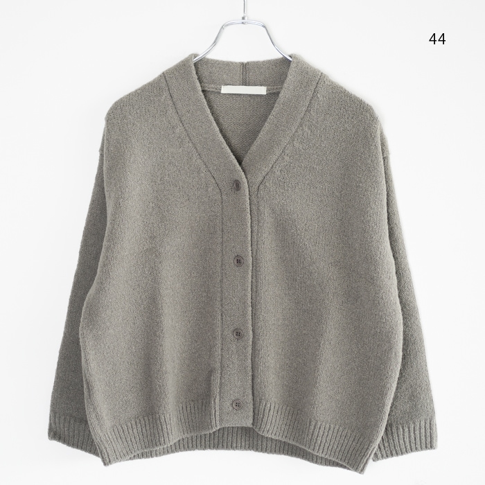 ○(e253k103) / evam eva (エヴァムエヴァ) / renew-wool cardigan