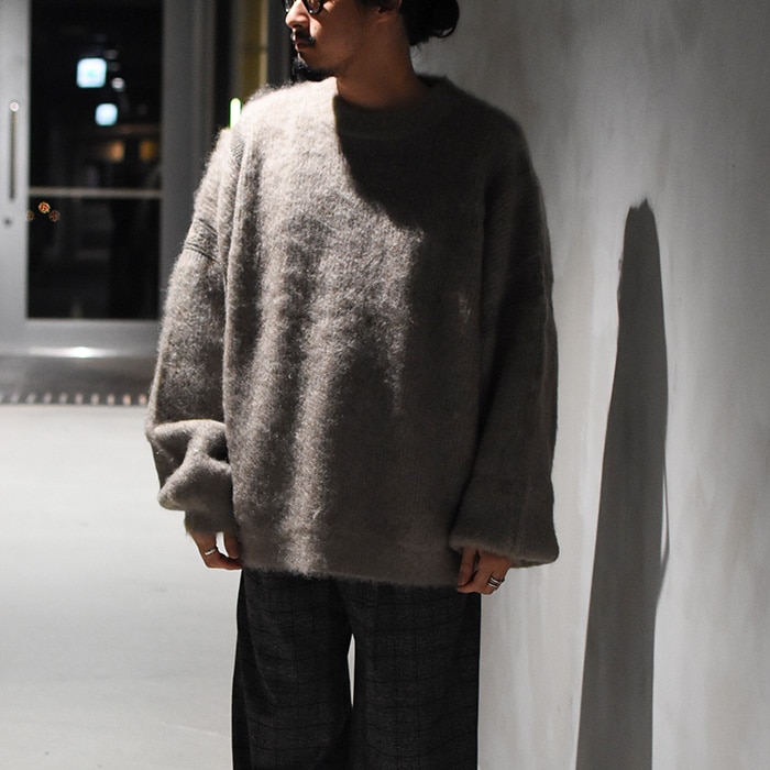 ysk-24aw-kn13) YASHIKI(ヤシキ) /Akane mohair Knit (アカネモヘア