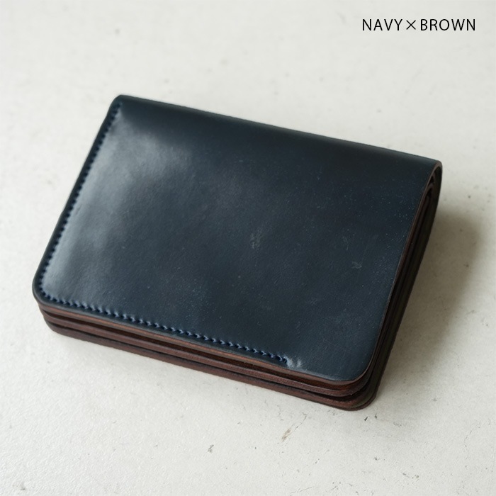 flp-30-w) / forme (フォルメ) / 〈Post wallet〉Cordovan（ポスト