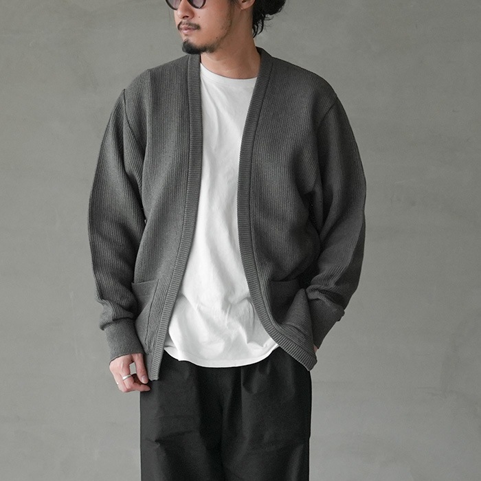 50%OFF】(bn-25sm-042)/ BATONER(バトナー)/SUMMER NO BUTTON CARDIGAN