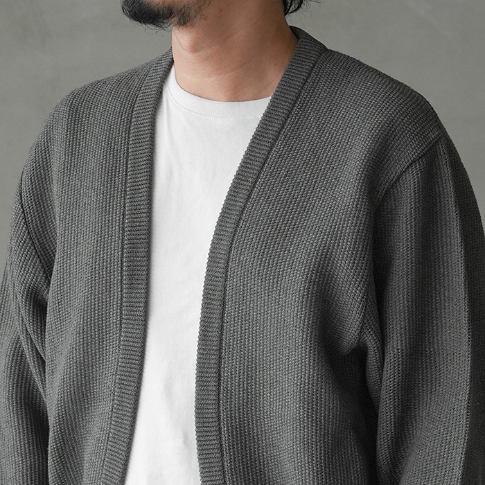 50%OFF】(bn-25sm-042)/ BATONER(バトナー)/SUMMER NO BUTTON CARDIGAN