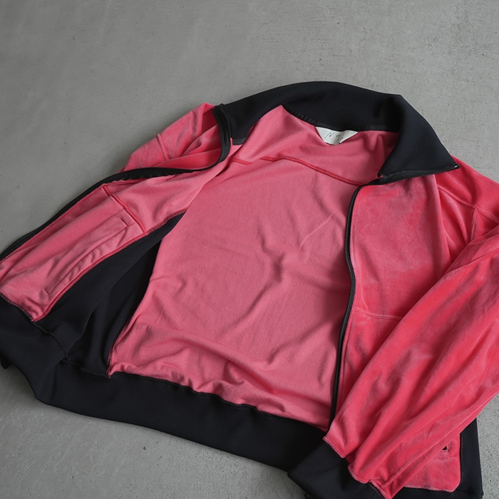 □(anc-ct70) / ANCELLM (アンセルム) / VELOUR SWITCHING JACKET