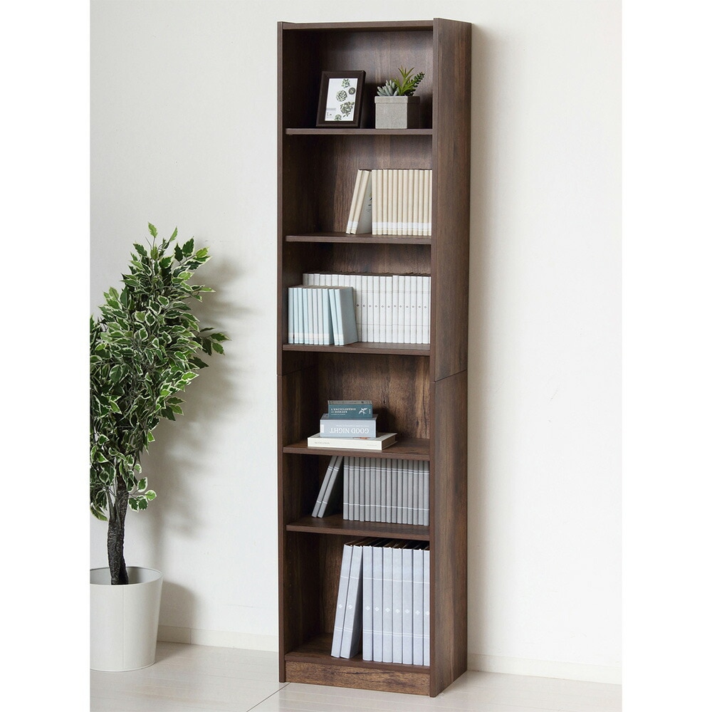 本棚 W450mm 書棚 ブックシェルフ 文庫本ラック 22501-22503（商品番号