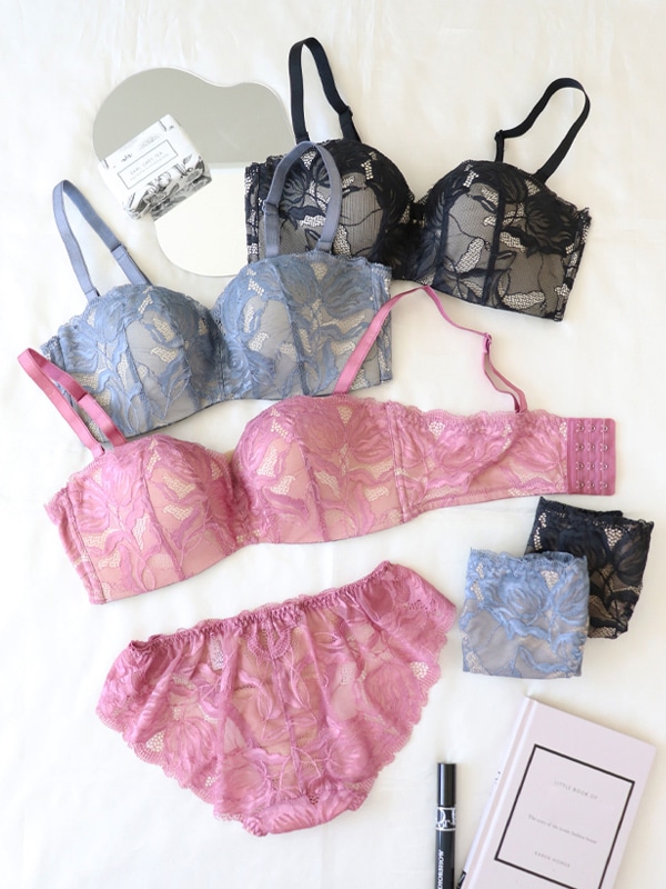 ラブアップハーフ ブラセット｜かわいい下着・ランジェリーの通販