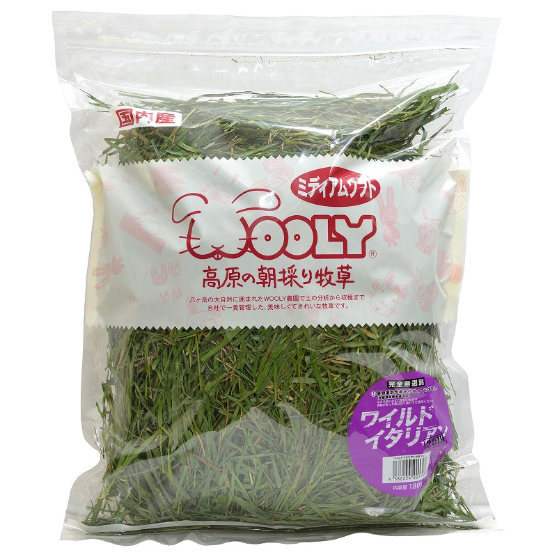 牧草(すべて),ウーリー、朝採り牧草 | うさぎ専門店ラッキーハート