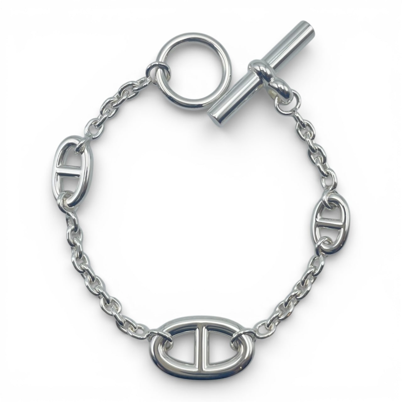 エルメス シェーヌ・ダンクル ファランドール ブレスレット LG