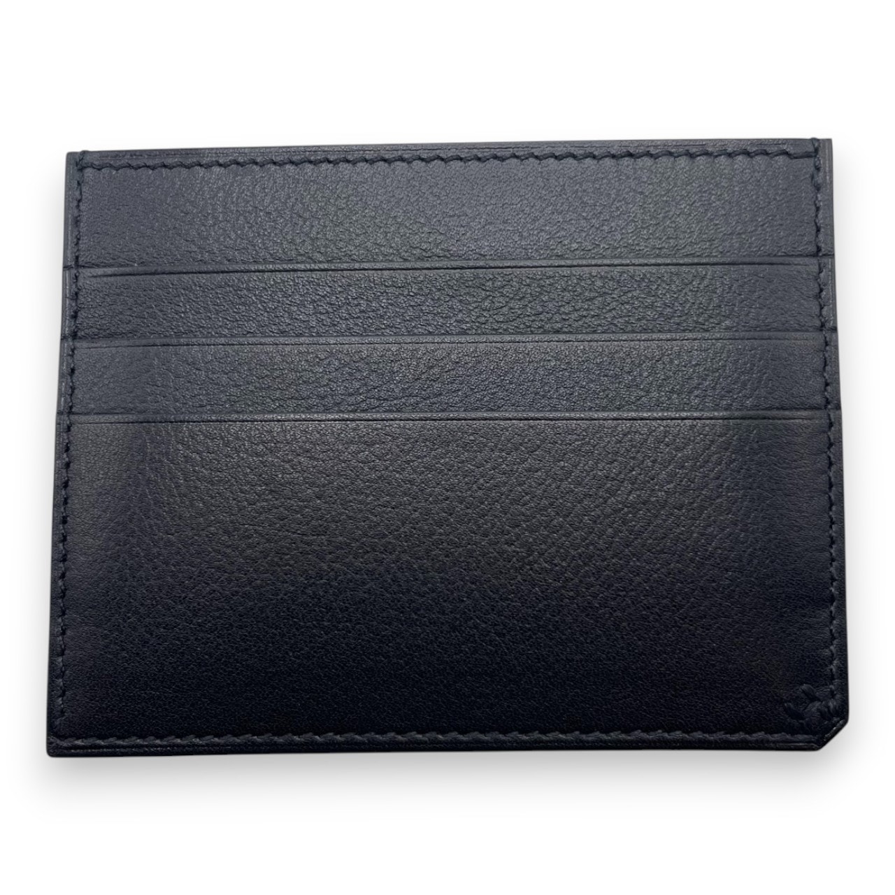 エルメス カードケース Hセリエ ノワール エヴァーグレイン W刻印