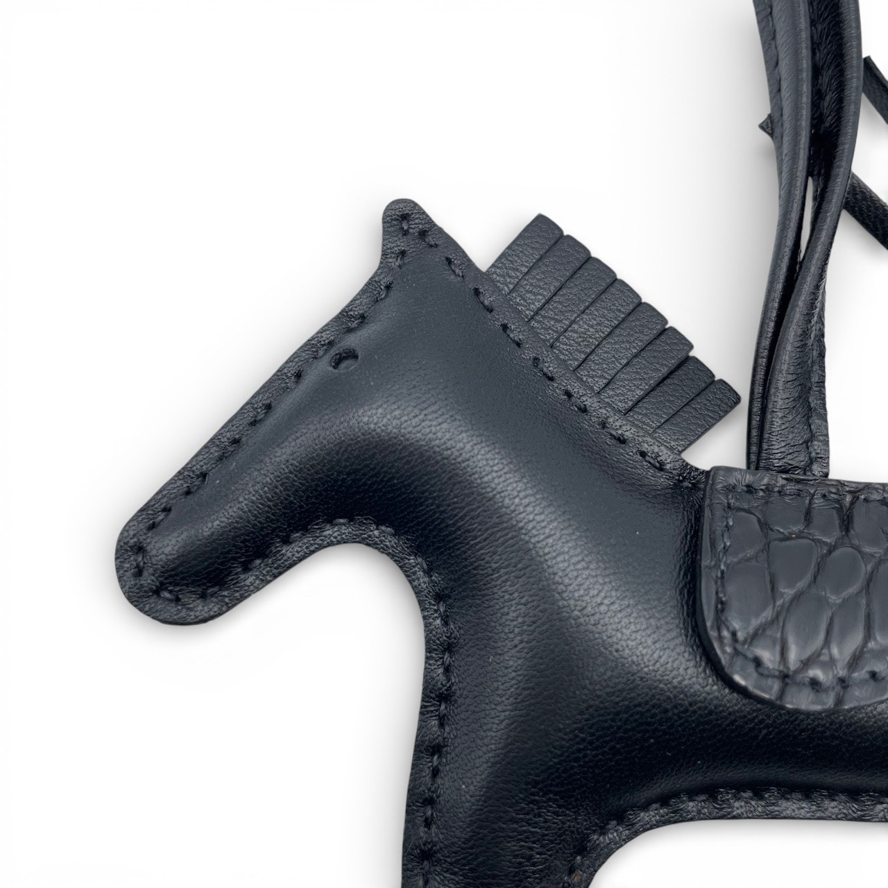 エルメス ロデオチャーム タッチ PM ノワール アニョーミロ