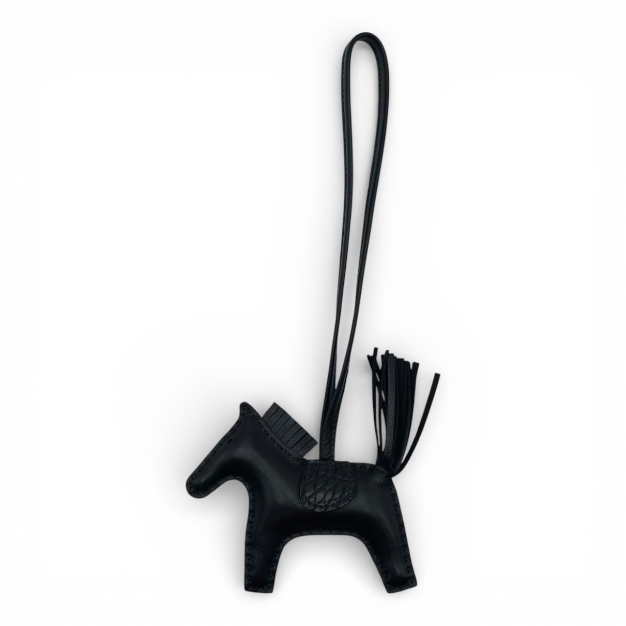 エルメス ロデオチャーム タッチ PM ノワール アニョーミロ