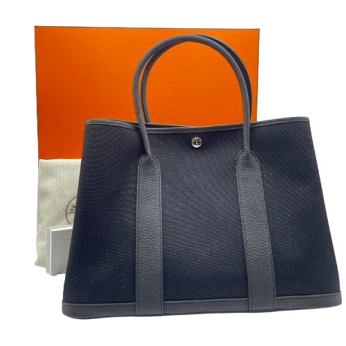 エルメス ガーデンパーティー PM ノワール トワルアッシュ/ネゴンダ