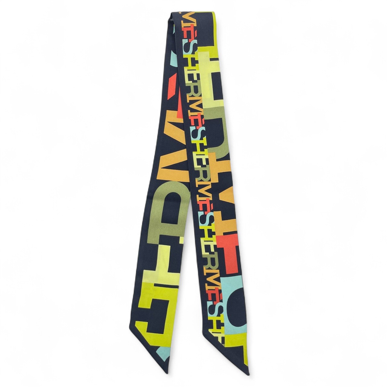 エルメス ツイリー スカーフ キャピタルズ マルチカラー シルク100