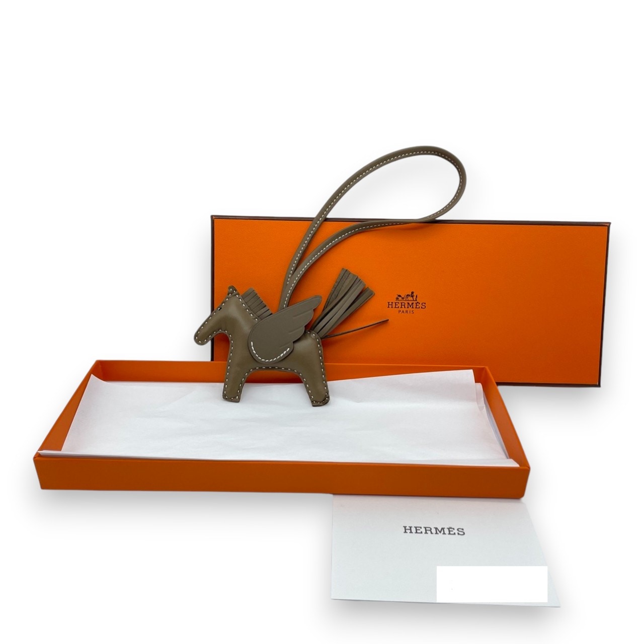 エルメス ペガサスチャーム PM エトゥープ K刻印 - ブランド品専門店