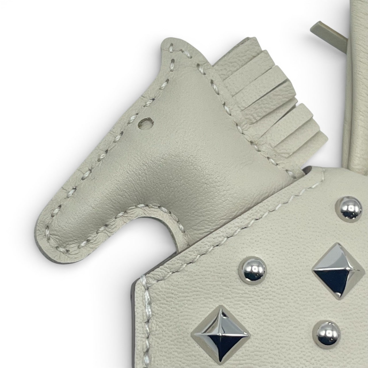 エルメス ロデオチャーム ロベオロック PM クレ アニョーミロ シルバー