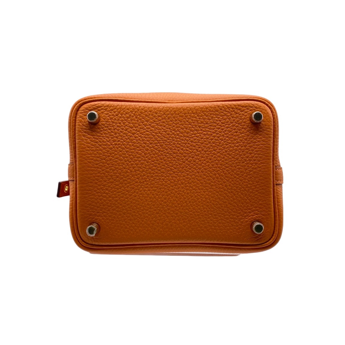 エルメス ピコタンロック PM トリヨンクレマンス オレンジ ゴールド