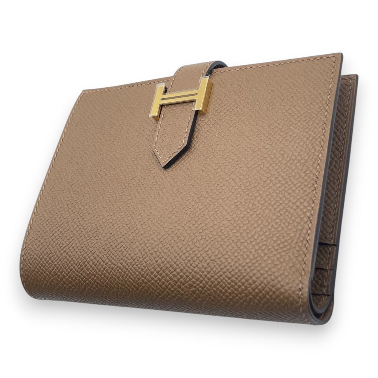 エルメス べアンコンパクト アルザン エプソン ゴールド金具 W刻印