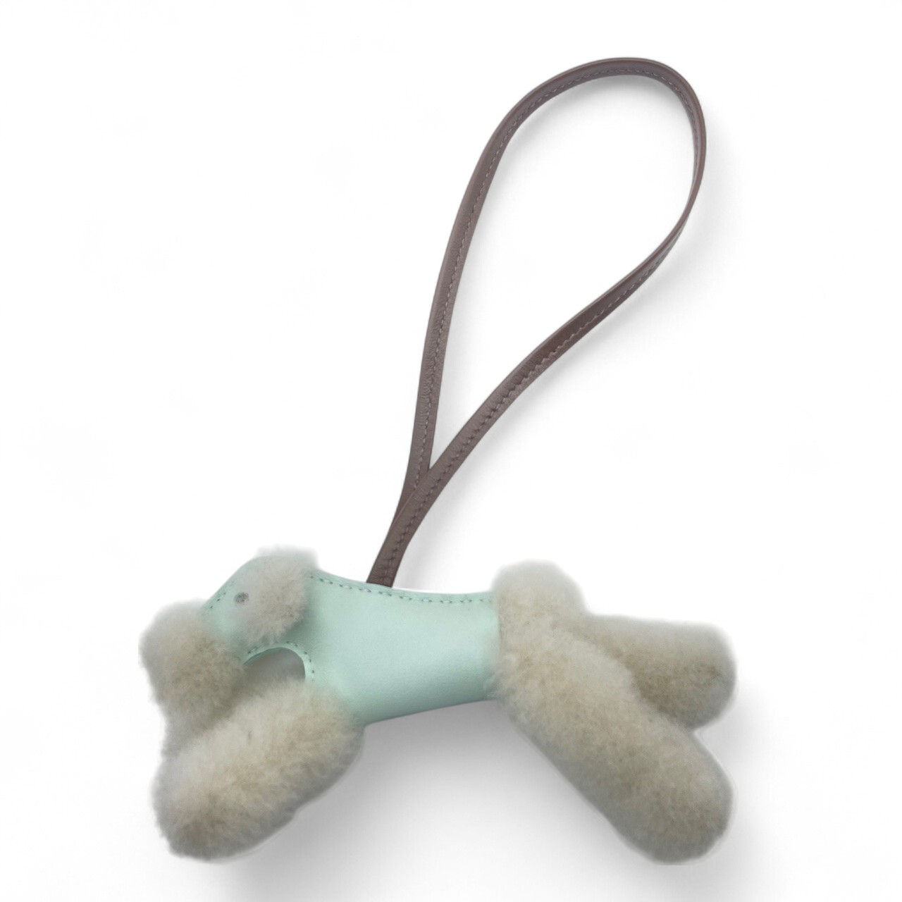 エルメス バディチャーム エクリュ/ヴェール・ペパーミント/ショコラ