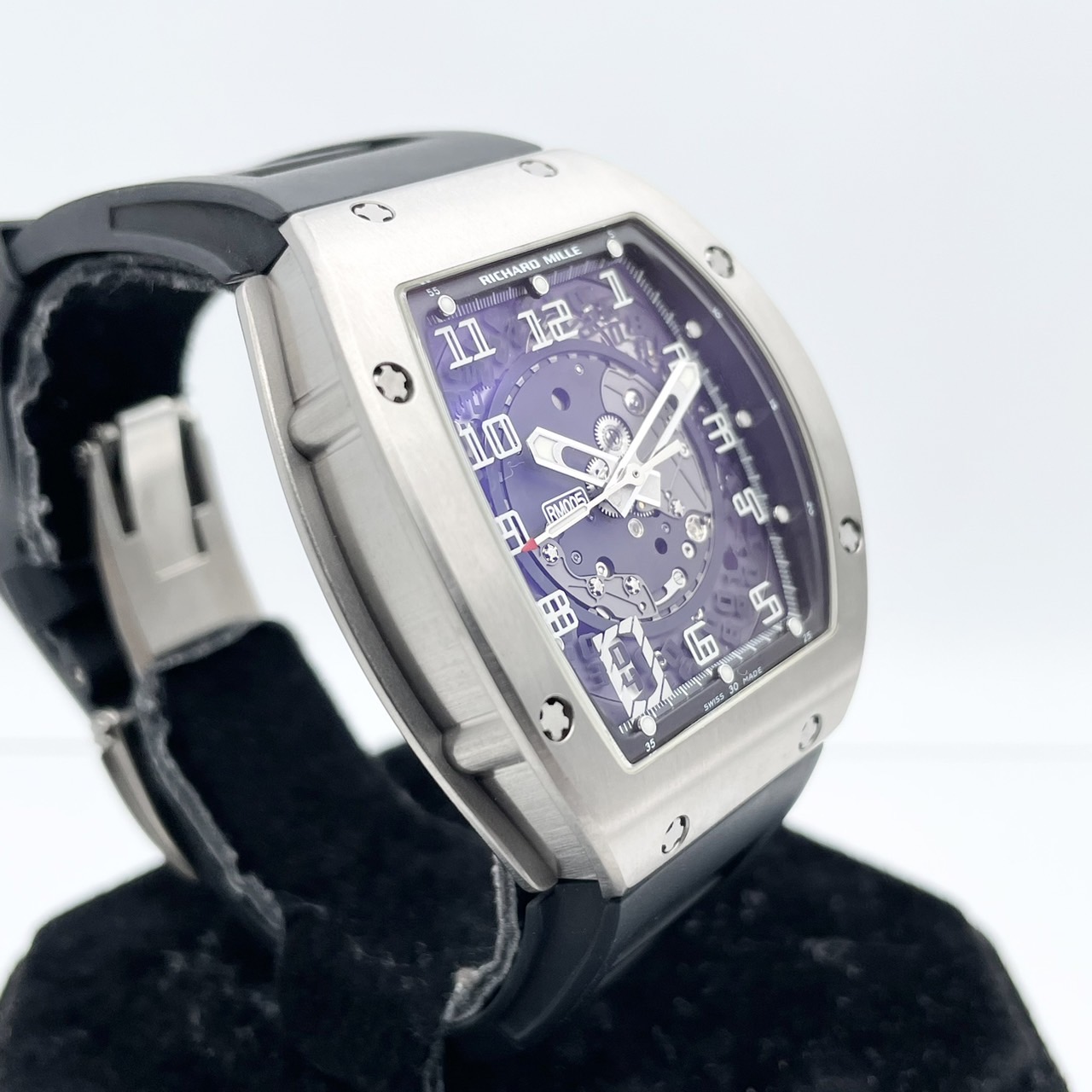 リシャールミル オートマティック RM005 チタン ラバーベルト