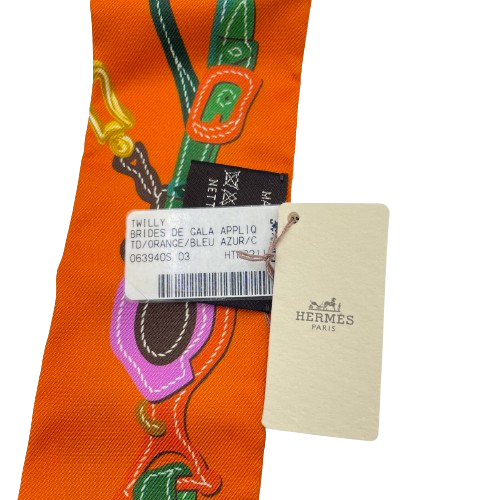 エルメス ツイリー Brides de Gala Applique Pique シルク - ブランド